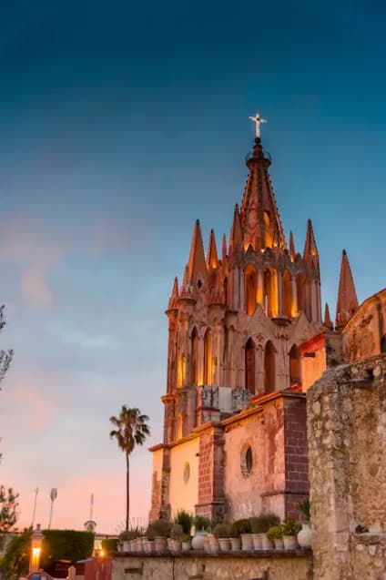 La Parroquia, the landmark church of San Miguel de Allende
