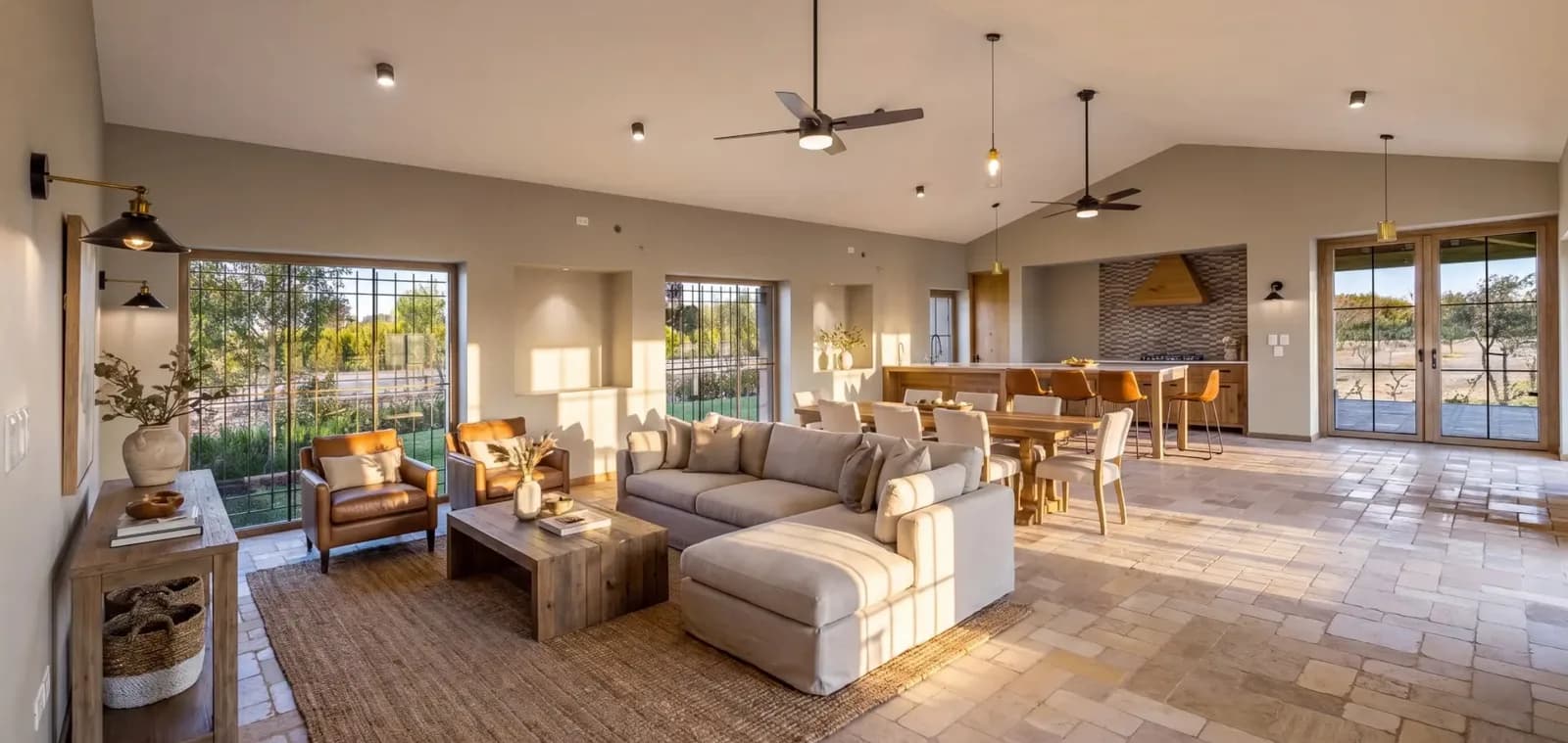 Vineyard Setting at Casa Roble — Country living with a sense of space.