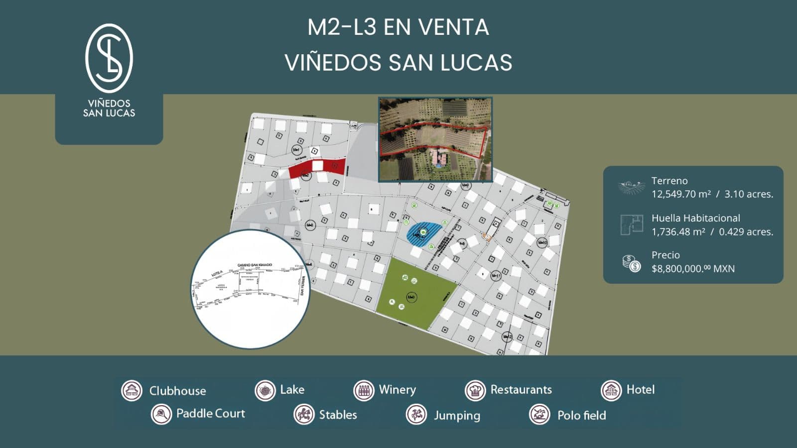 M2-L3 VIÑEDOS SAN LUCAS — photo 1 of 6