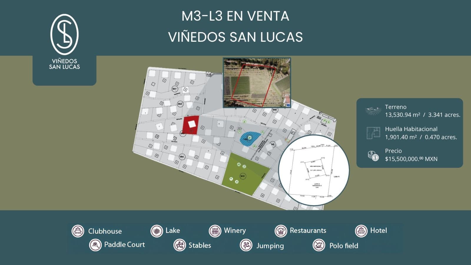 M3-L3 VIÑEDOS SAN LUCAS — photo 1 of 6