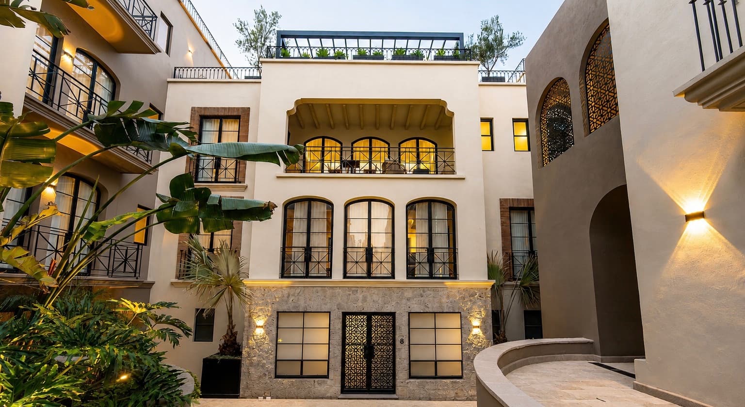 3 · Luxury Penthouse 2 Bedrooms with Private Rooftop - Paseo del Centro — photo 1 of 10