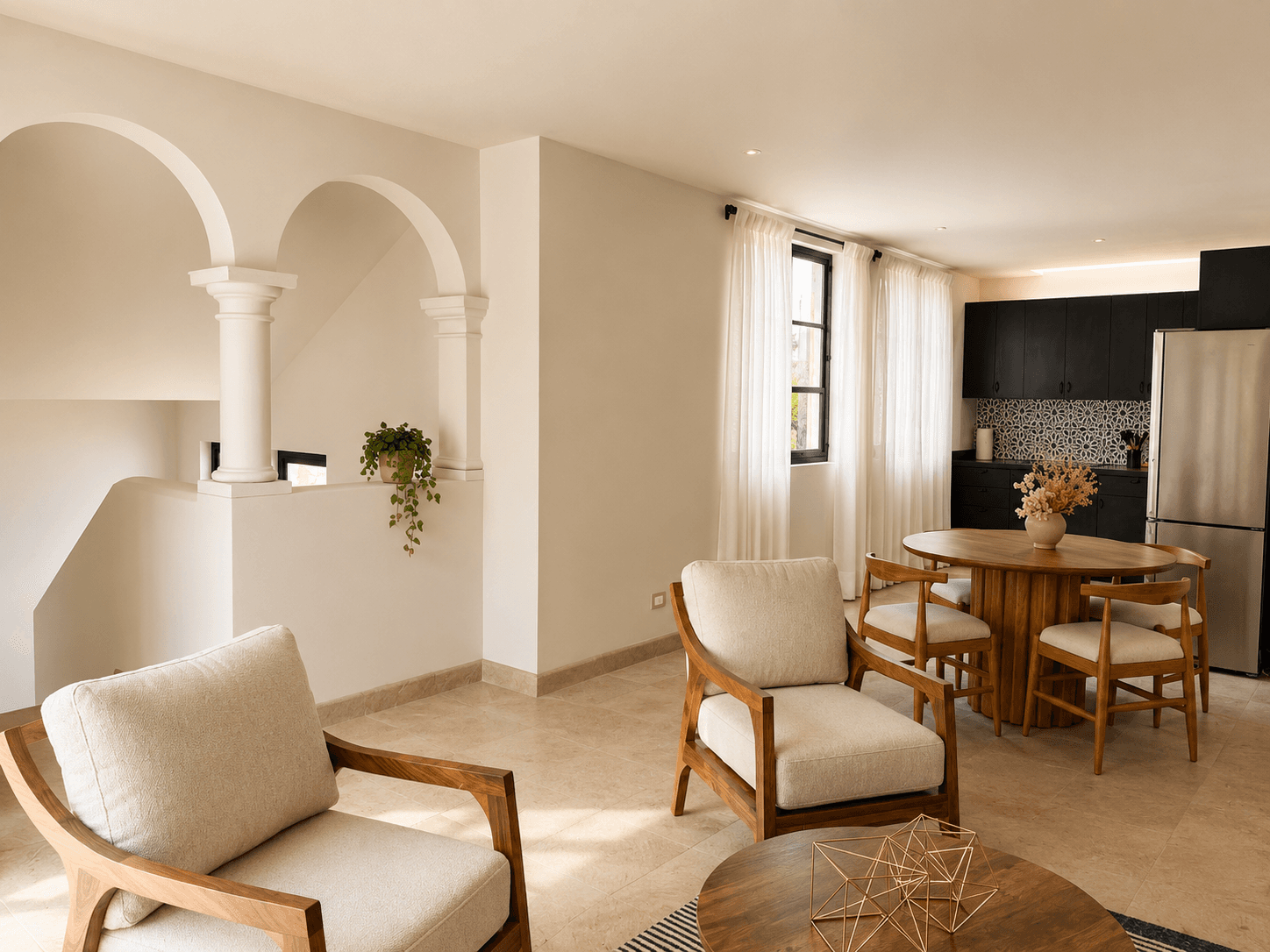 3 · Luxury Penthouse 2 Bedrooms with Private Rooftop - Paseo del Centro — photo 3 of 10