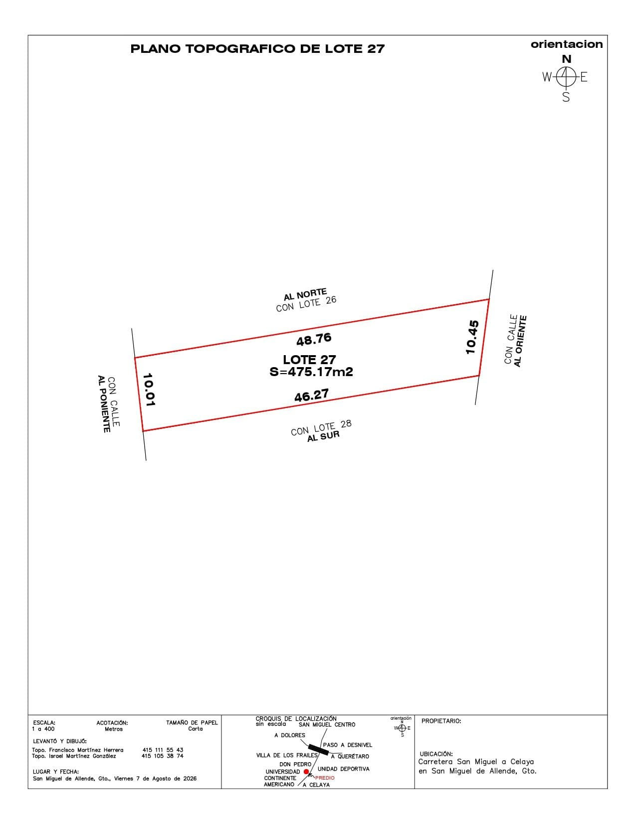 LOTE 27 — photo 2 of 2