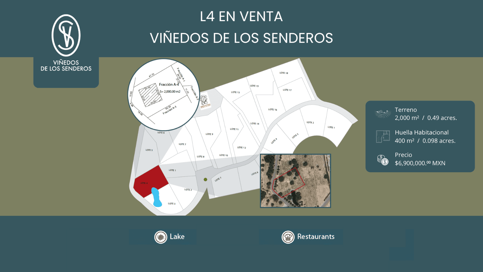 L 4 VIÑEDOS DE LOS SENDEROS — photo 1 of 5