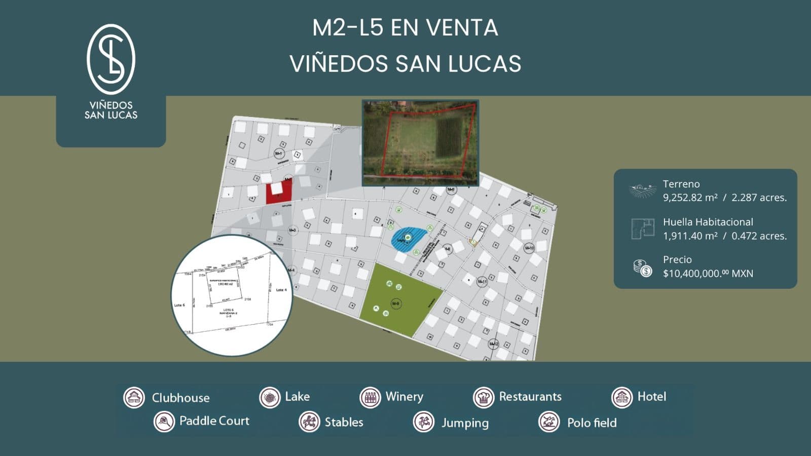 M2-L5 VIÑEDOS SAN LUCAS — photo 1 of 6