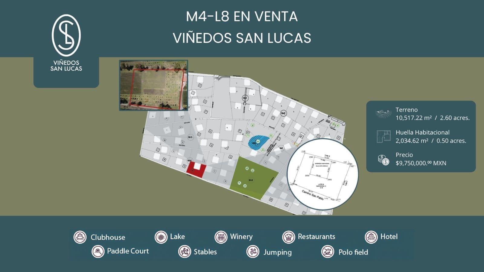 M4-L8 VIÑEDOS SAN LUCAS — photo 1 of 6