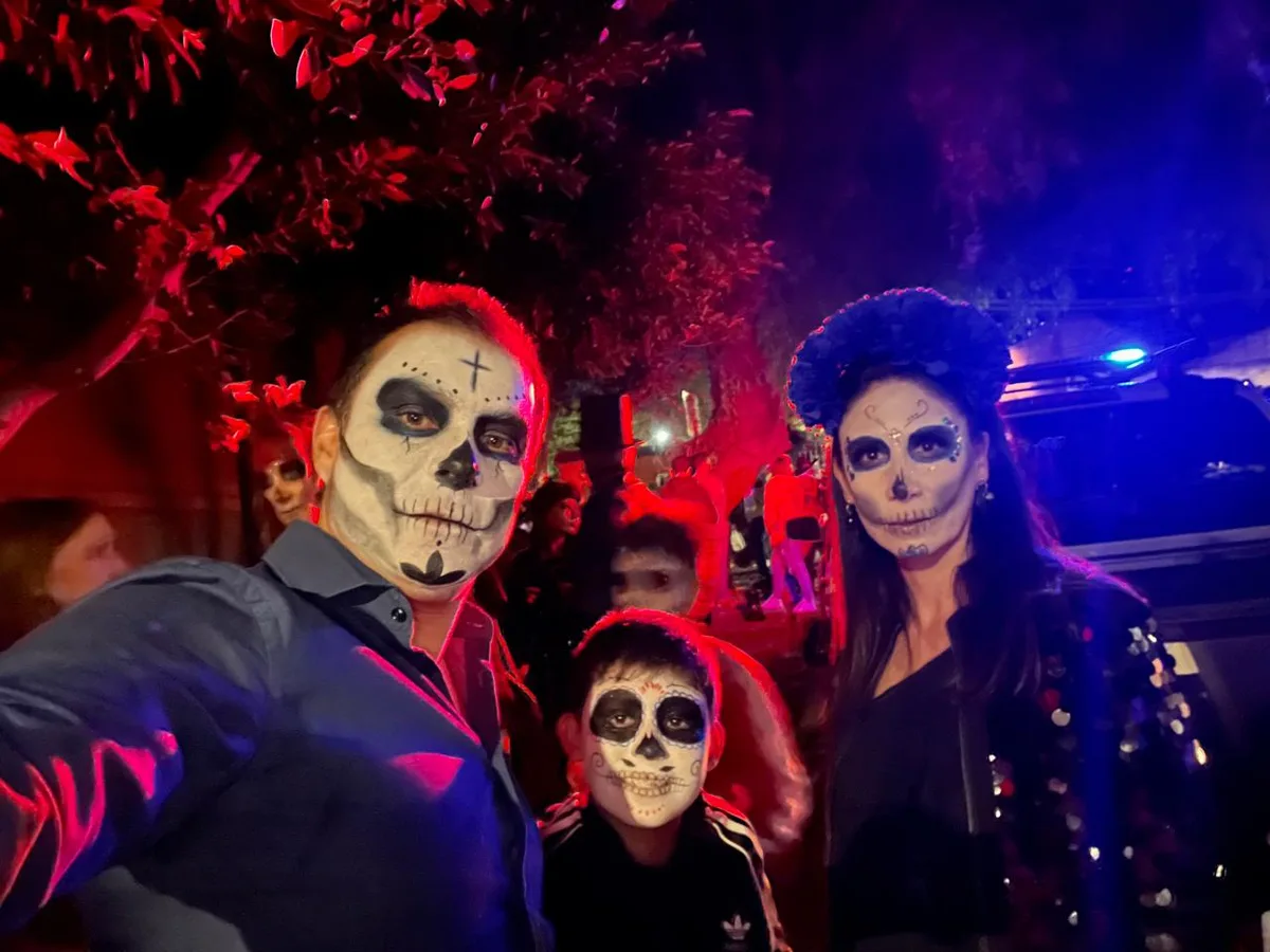Day of the Dead catrinas in San Miguel de Allende