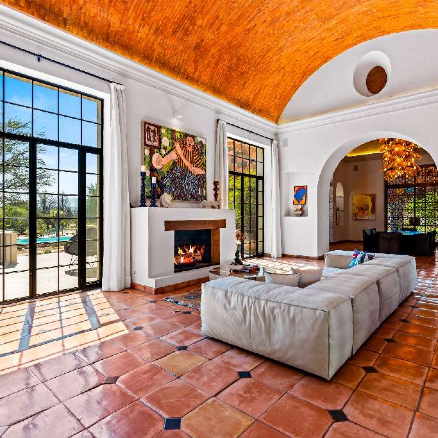 Hacienda Amor Living Space