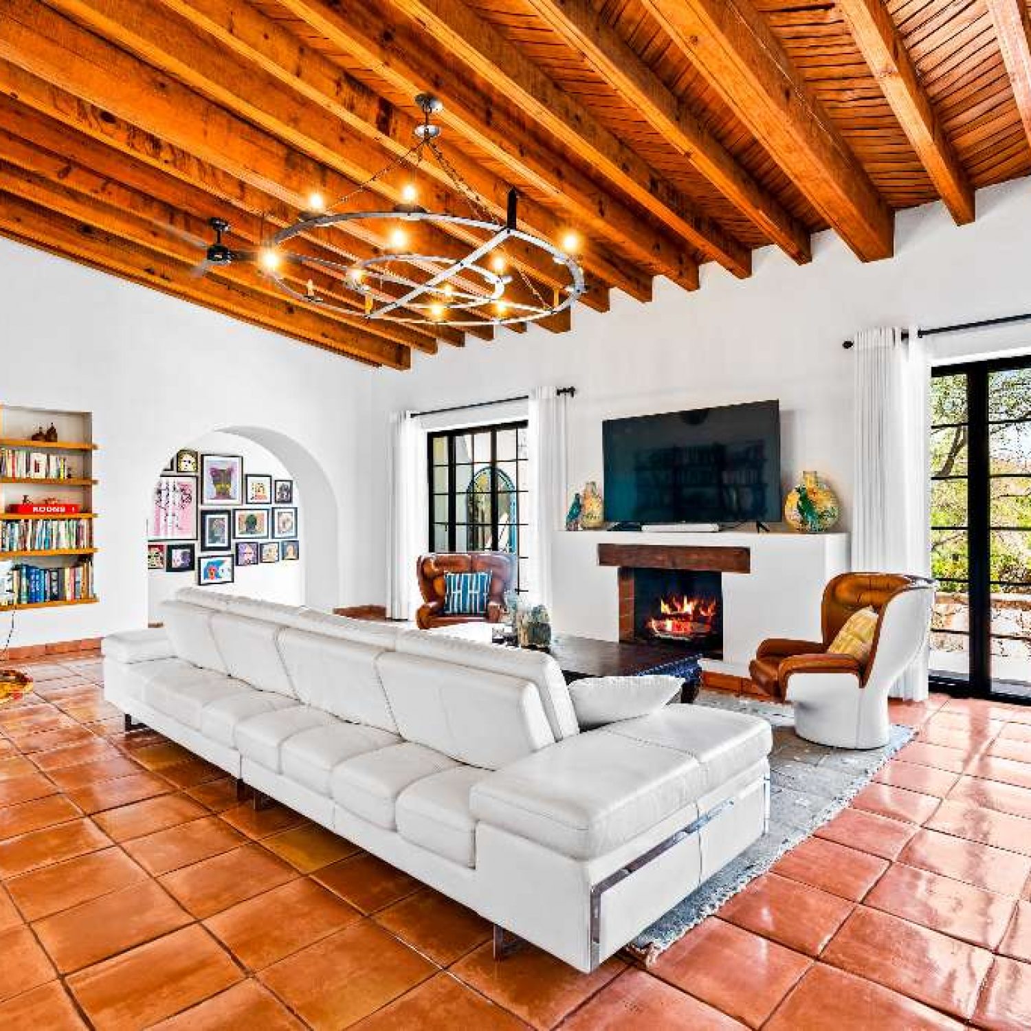 Hacienda Amor Living Room